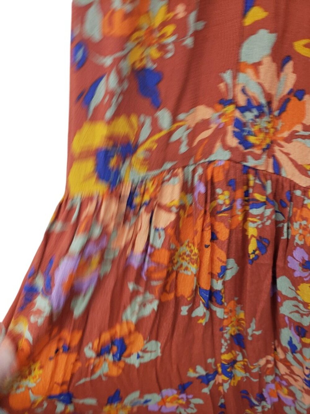 L Space Calla Maxi Dress M Medium Strappy Back Beachy Resort Floral Print - Picture 7 of 12